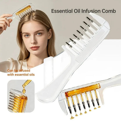Roller Ball Scalp Massage Comb for Relaxing Hair Care