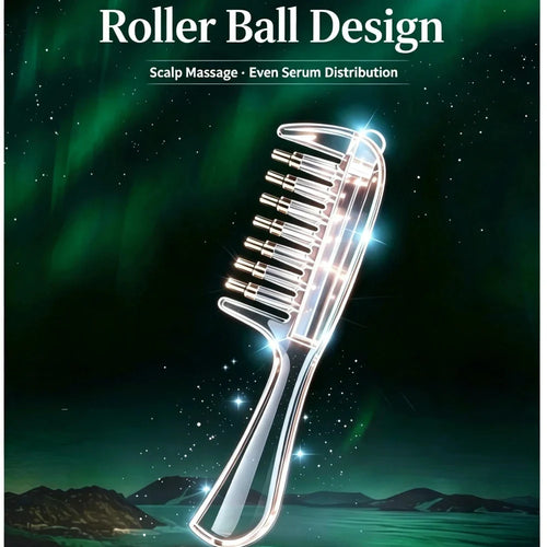 Roller Ball Scalp Massage Comb for Relaxing Hair Care
