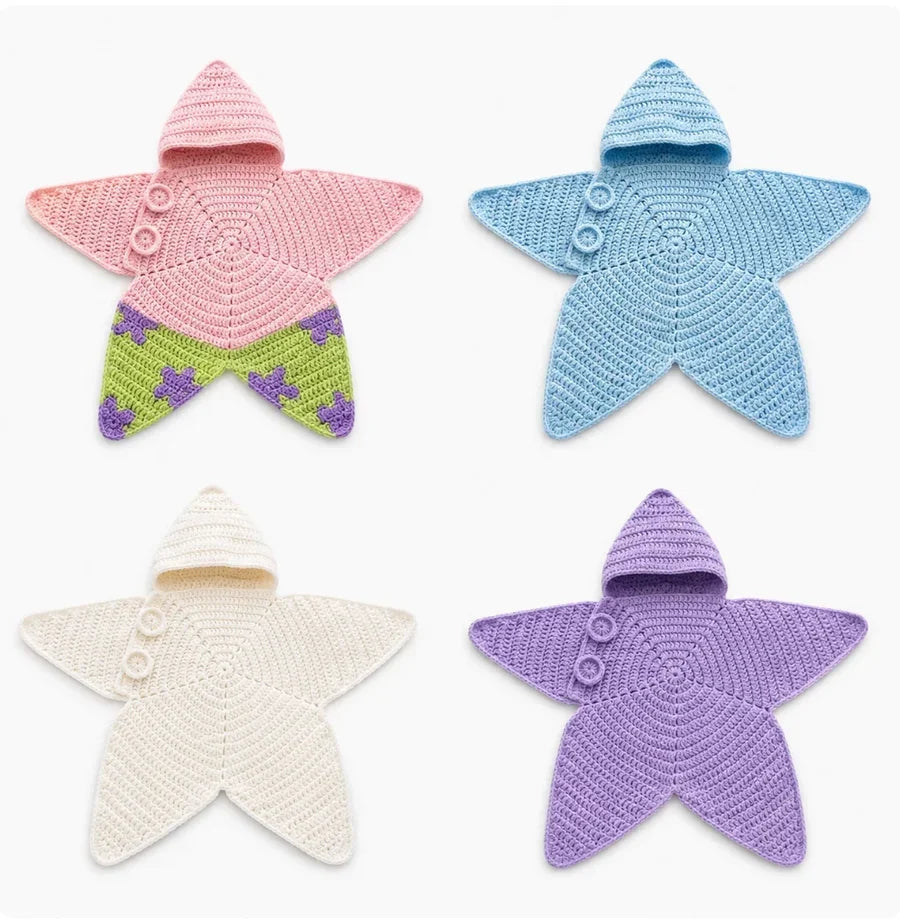 Crochet Star Baby Suit