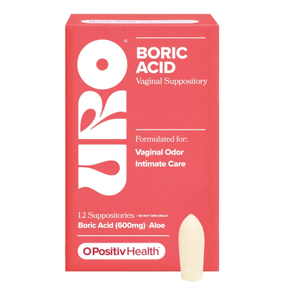 Boric Acid Vaginal Suppository