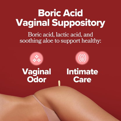 Boric Acid Vaginal Suppository