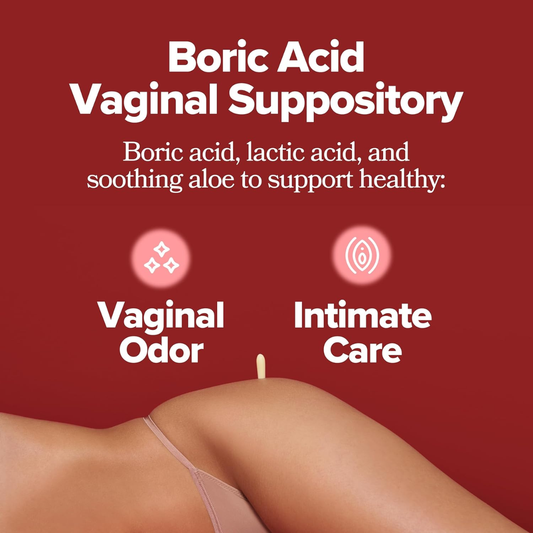 Boric Acid Vaginal Suppository