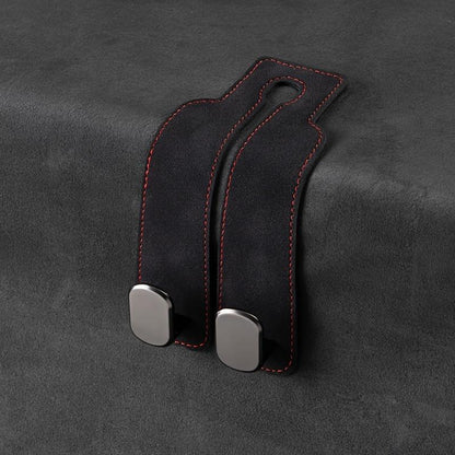 Hidden Car Seat Back Hook for Bags and Everyday Clutter