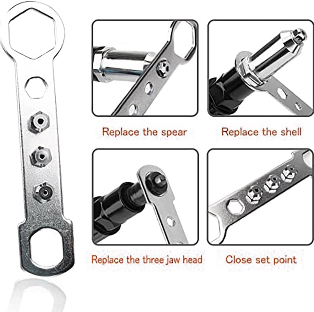 Drill-to-Rivet Gun Adapter Kit - Save Your Hands
