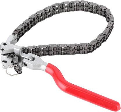Oil Filter Chain Wrench That Cracks Open Stuck Filters
