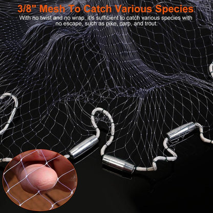 8ft Cast Net - Catch Your Own Bait and Fish Fast