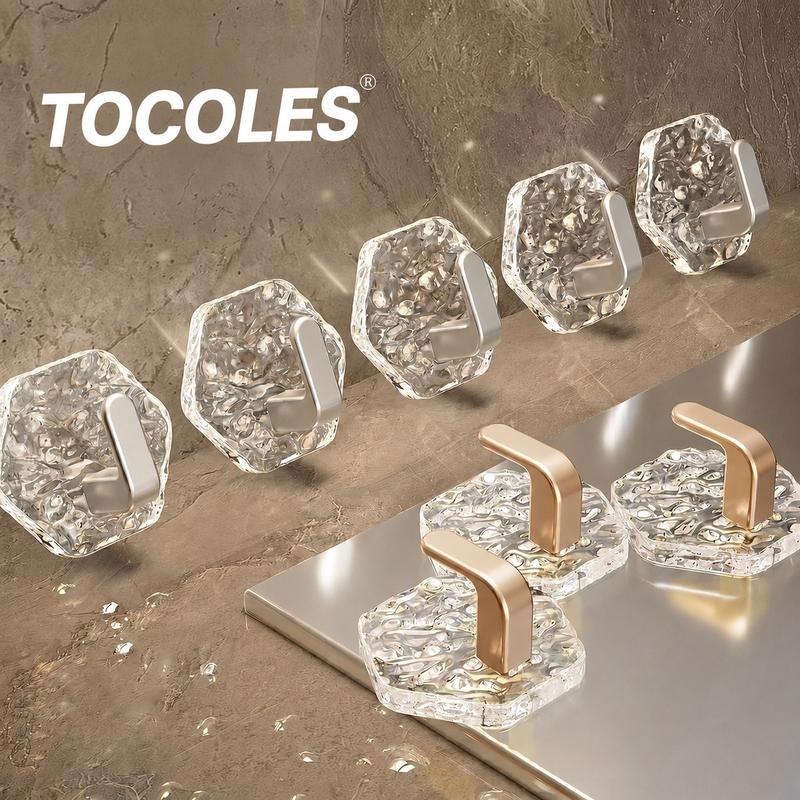 Self-Adhesive Hooks That Hold Without a Single Drill Hole
