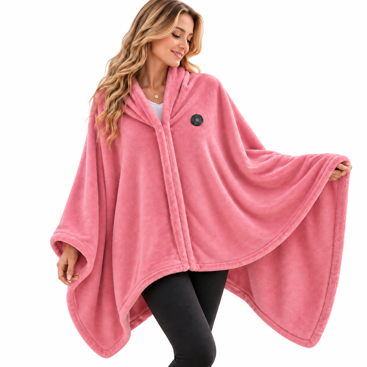 CozyHeat Wrap Blanket - Heated Comfort with Free Hands