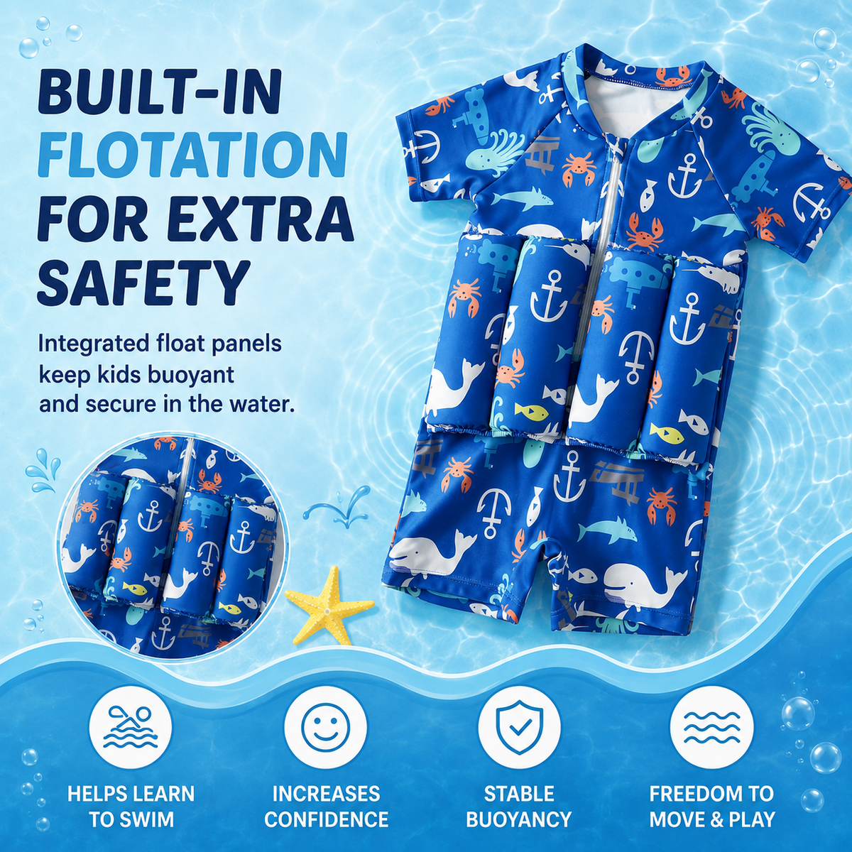 SplashGuard Suit - Full-Coverage Play Protection for Kids