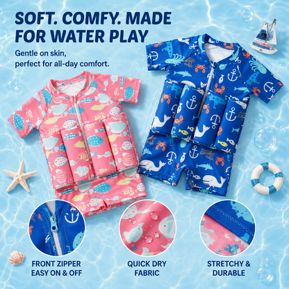 SplashGuard Suit - Full-Coverage Play Protection for Kids