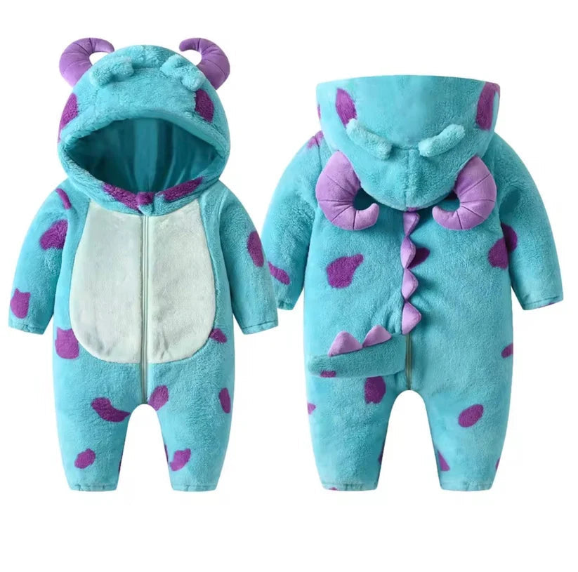 Warm Fleece Onesie That Stops Nighttime Baby Chills