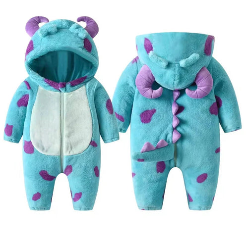 Warm Fleece Onesie That Stops Nighttime Baby Chills