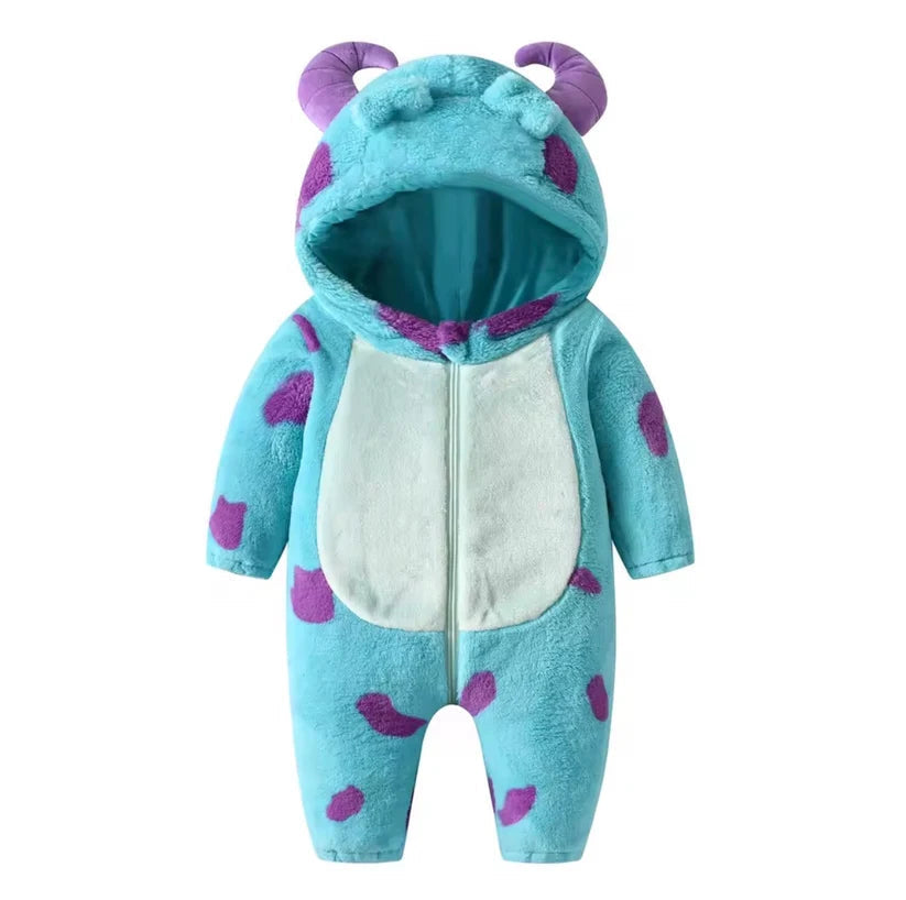 Warm Fleece Onesie That Stops Nighttime Baby Chills