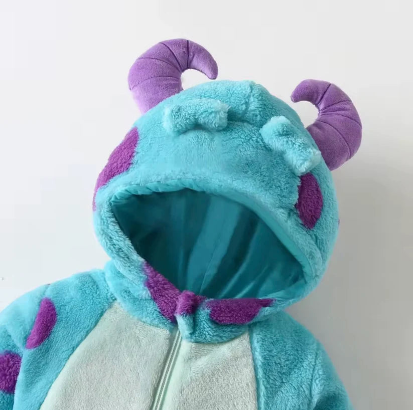 Warm Fleece Onesie That Stops Nighttime Baby Chills