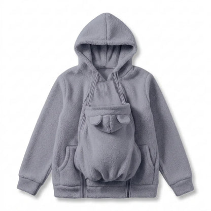 BabySnug Carrier Hoodie - Hands-Free Warmth & Bonding