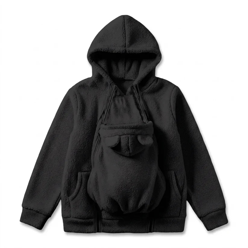 BabySnug Carrier Hoodie - Hands-Free Warmth & Bonding