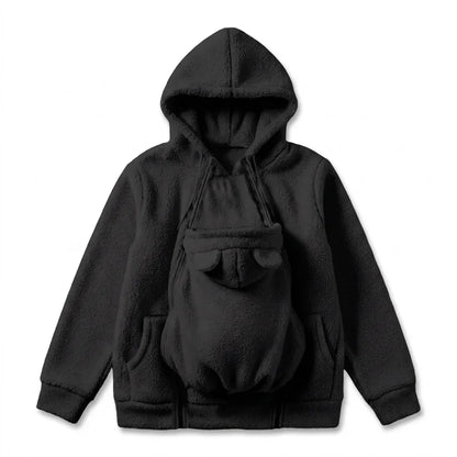 BabySnug Carrier Hoodie - Hands-Free Warmth & Bonding