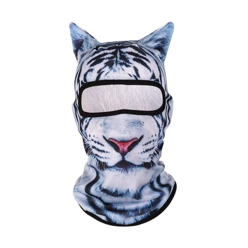 3D Animal Face Winter Balaclava - Full Head & Neck Cover