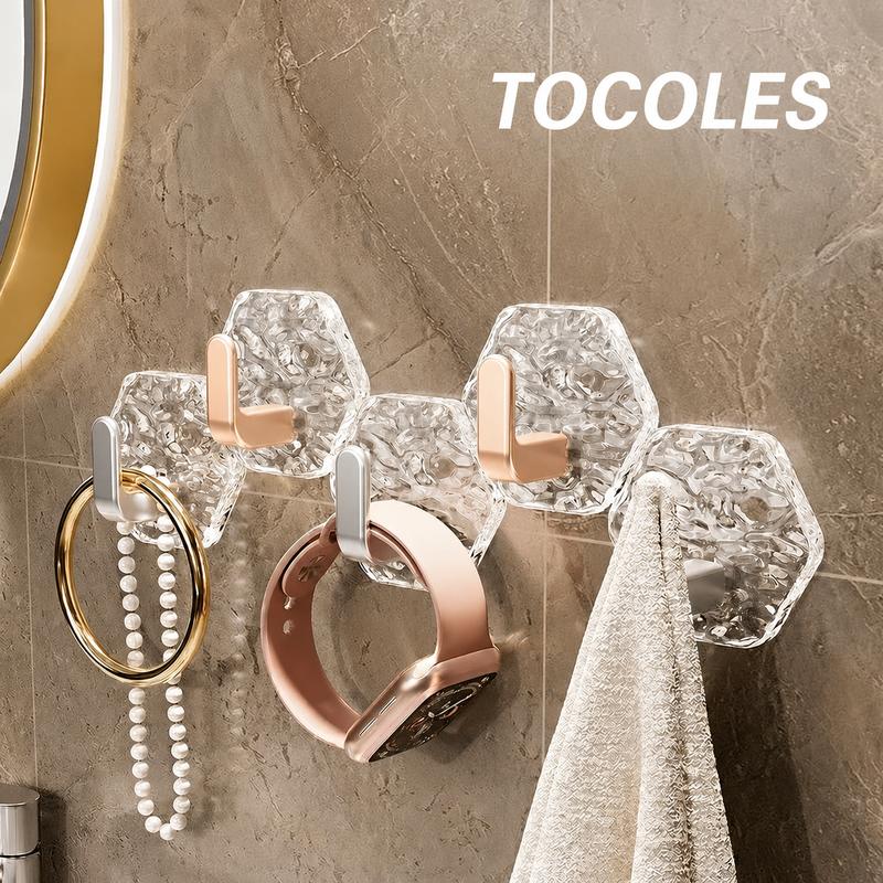 Self-Adhesive Hooks That Hold Without a Single Drill Hole