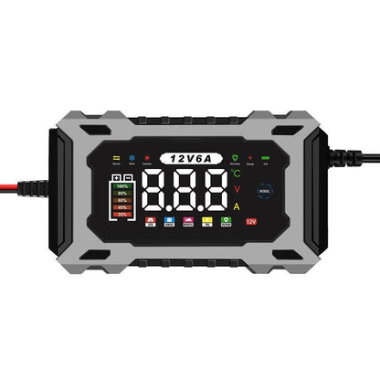 Cargador Inteligente 12V 6A con Reparación de Batería