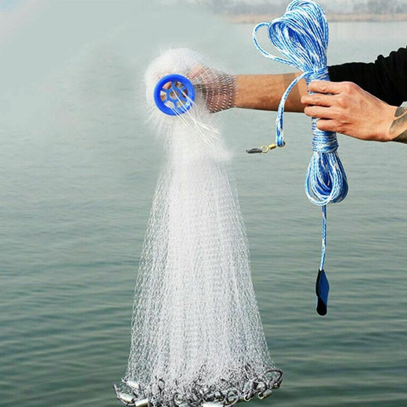 8ft Cast Net - Catch Your Own Bait and Fish Fast