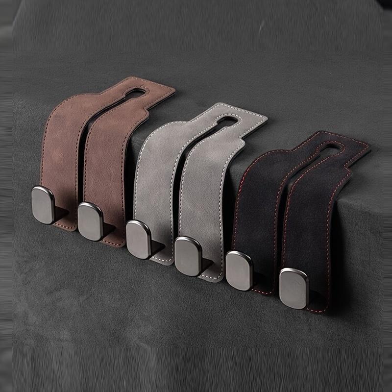 Hidden Car Seat Back Hook for Bags and Everyday Clutter