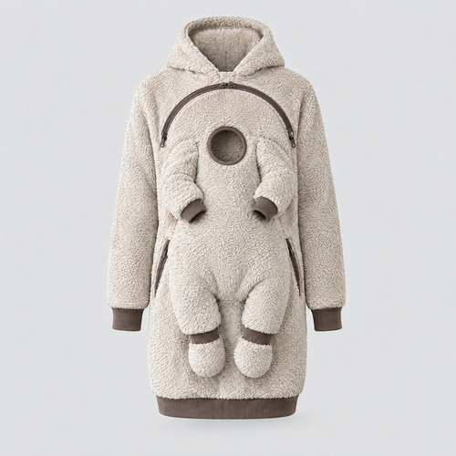 CozyNest Mom & Baby Hoodie for Warm, Close Carrying