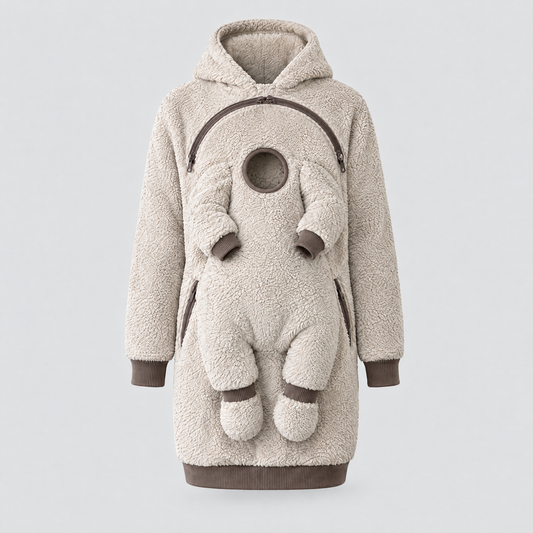 CozyNest Mom & Baby Hoodie for Warm, Close Carrying
